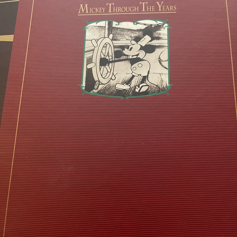 Mickey Through The Years Book
